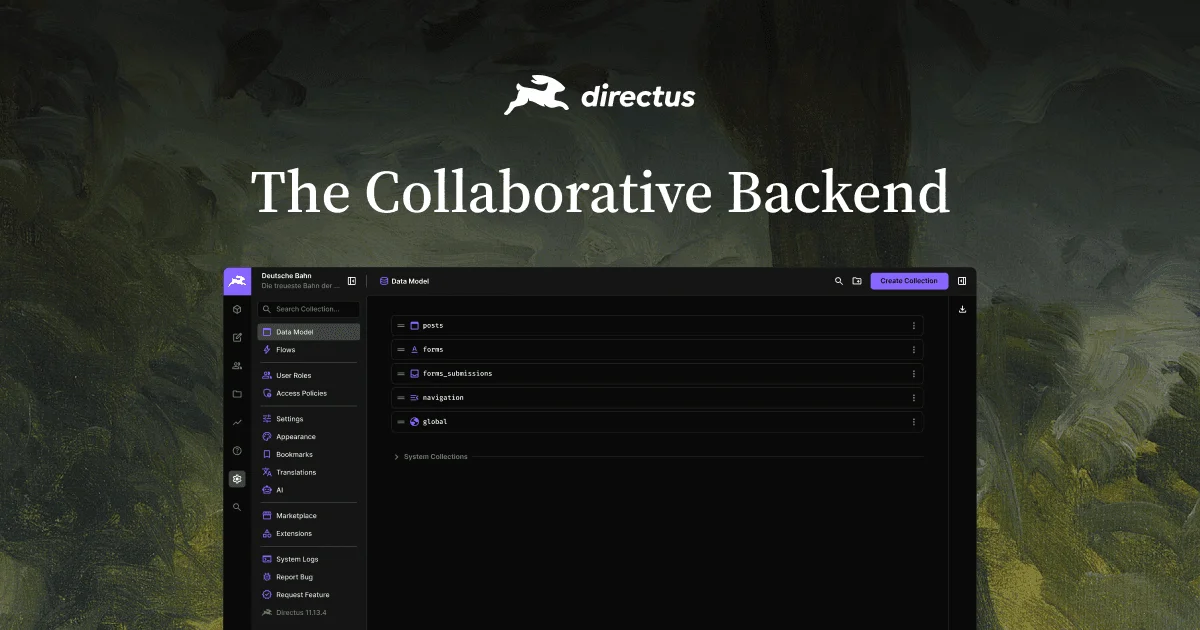 Directus | Collaborative Backend & Headless CMS