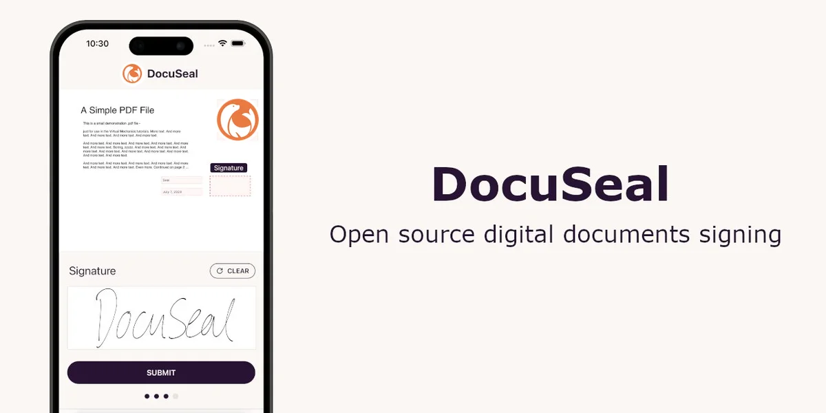 DocuSeal | Open Source Document Signing